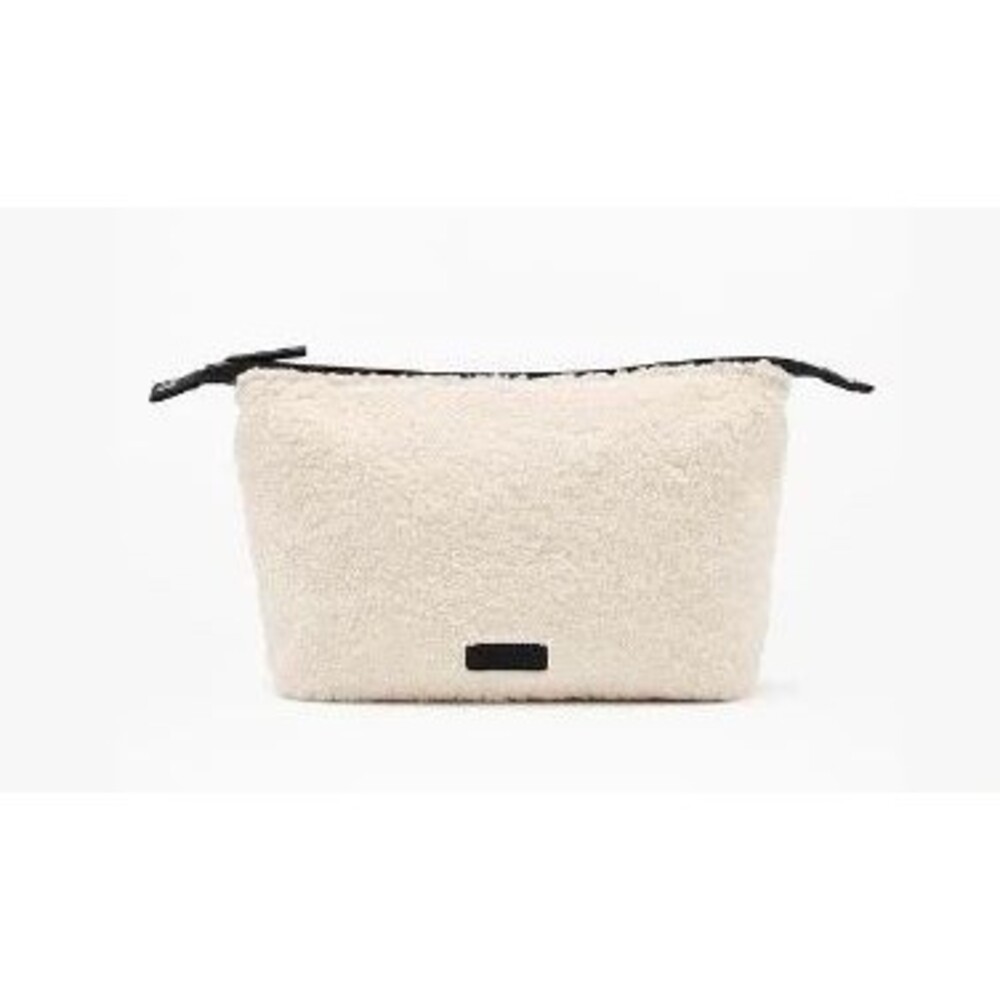 NWT Athleta All About Sherpa Large Cosmetic Bag